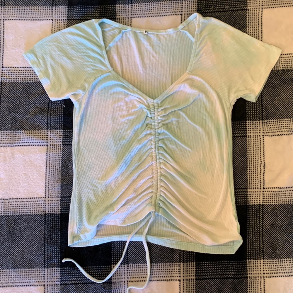 Tie Dye Ruched Top